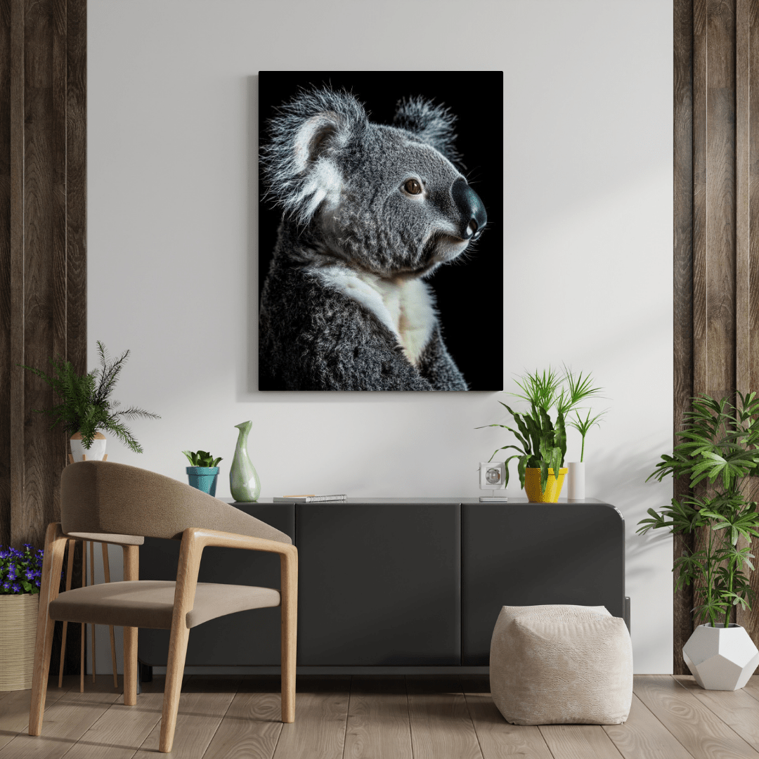 Tranquil Koala - Wildlife Wall Art - Aestheticanvas