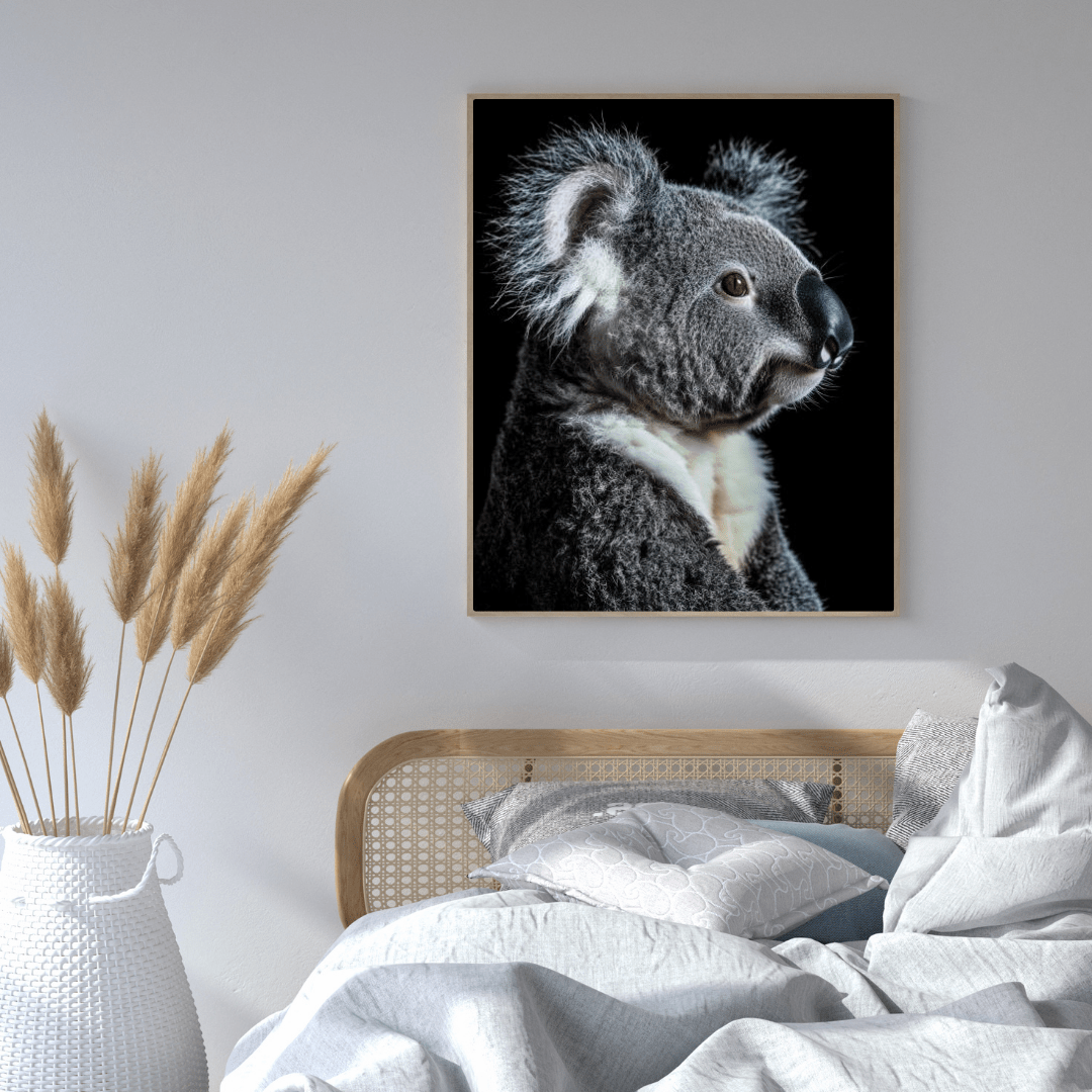 Tranquil Koala - Wildlife Wall Art - Aestheticanvas