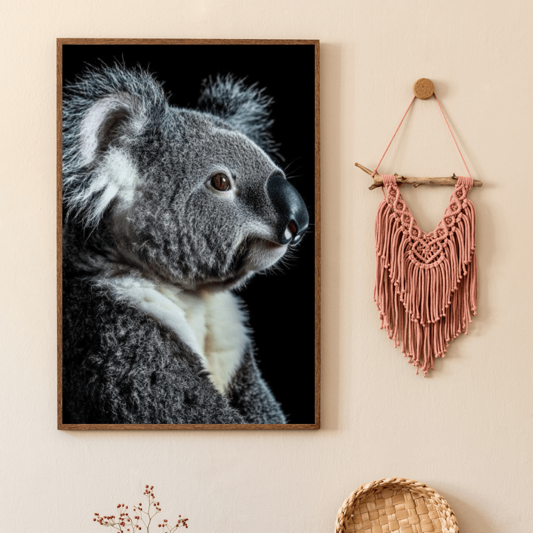 Tranquil Koala - Wildlife Wall Art - Aestheticanvas