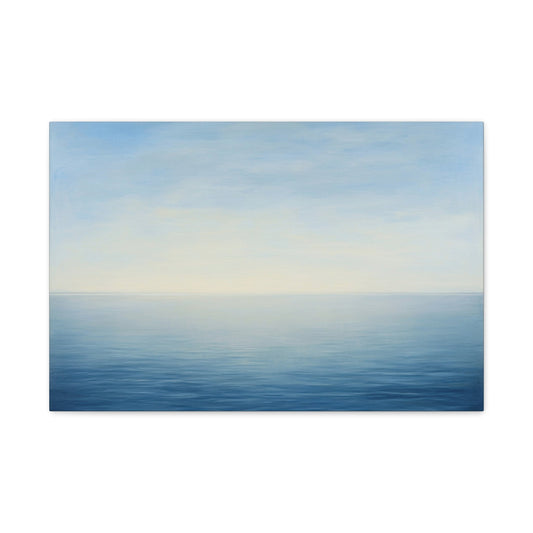 Tranquil Ocean Sunset - Seascape Wall Art - Aestheticanvas