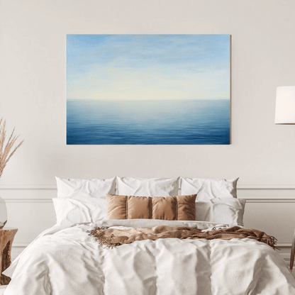 Tranquil Ocean Sunset - Seascape Wall Art - Aestheticanvas