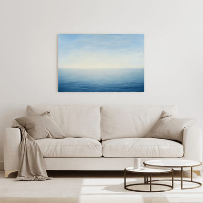 Tranquil Ocean Sunset - Seascape Wall Art - Aestheticanvas