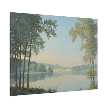 Tranquil Reflections Landscape - Limited Wall Art - Aestheticanvas