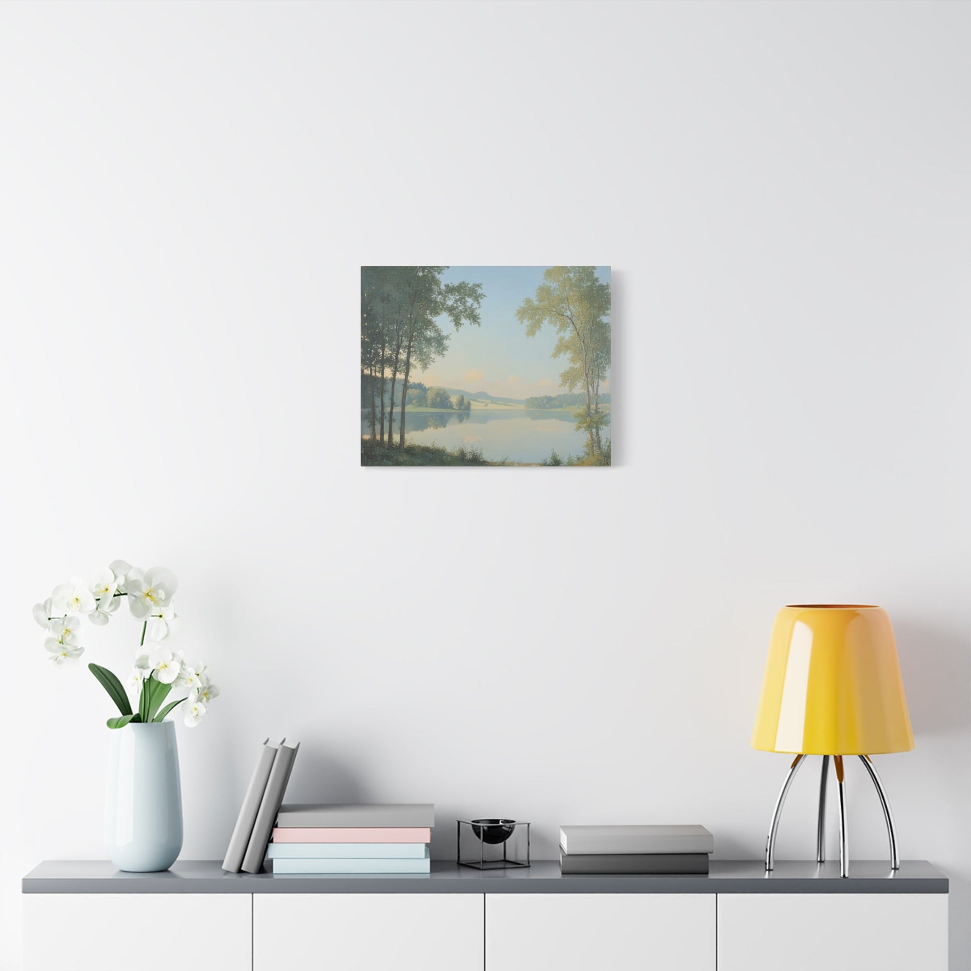 Tranquil Reflections Landscape - Limited Wall Art - Aestheticanvas