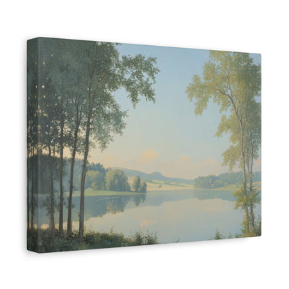 Tranquil Reflections Landscape - Limited Wall Art - Aestheticanvas