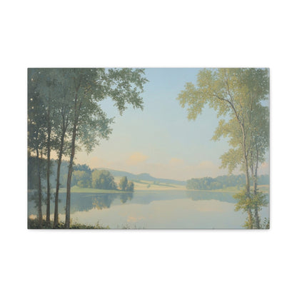 Tranquil Reflections Landscape - Limited Wall Art - Aestheticanvas