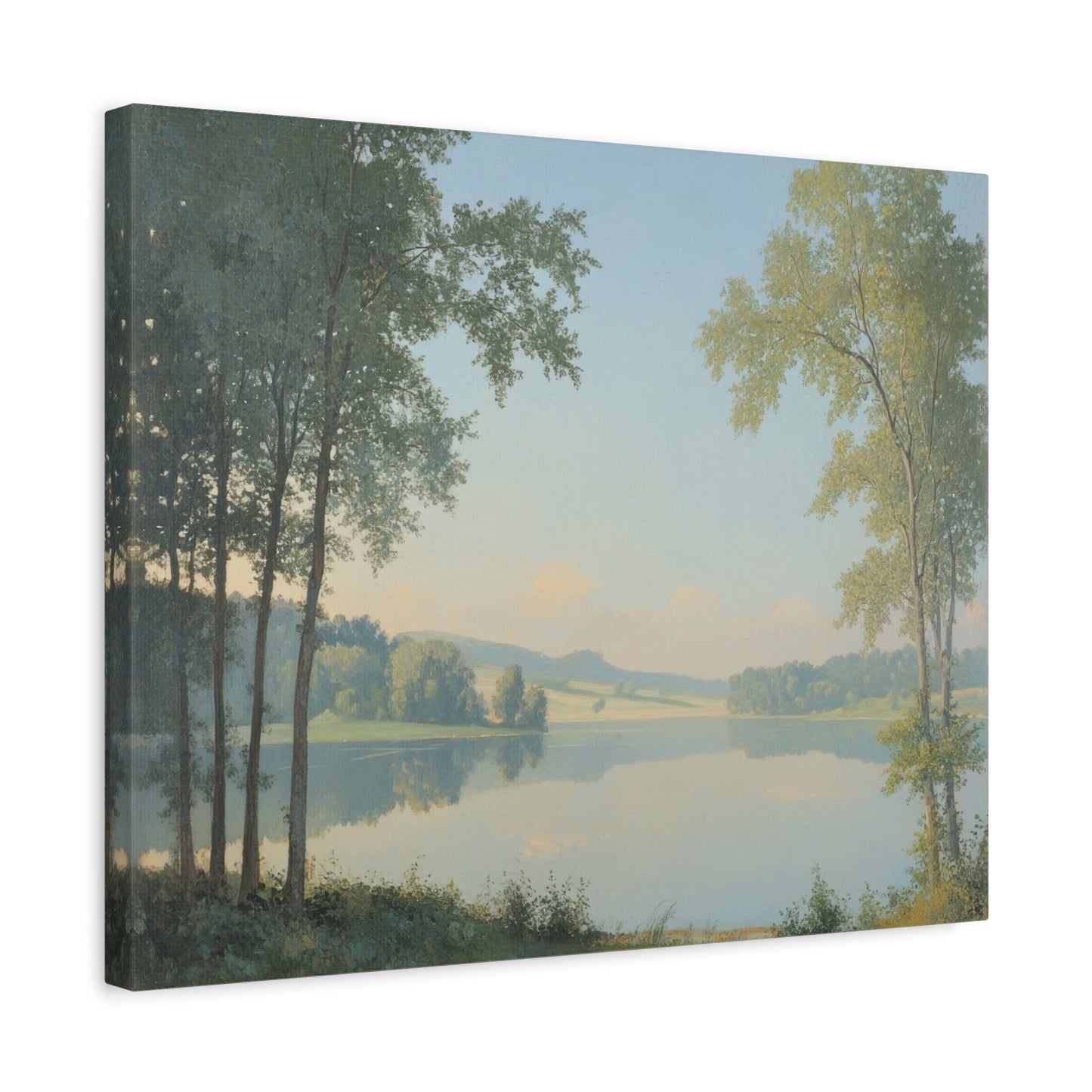 Tranquil Reflections Landscape - Limited Wall Art - Aestheticanvas