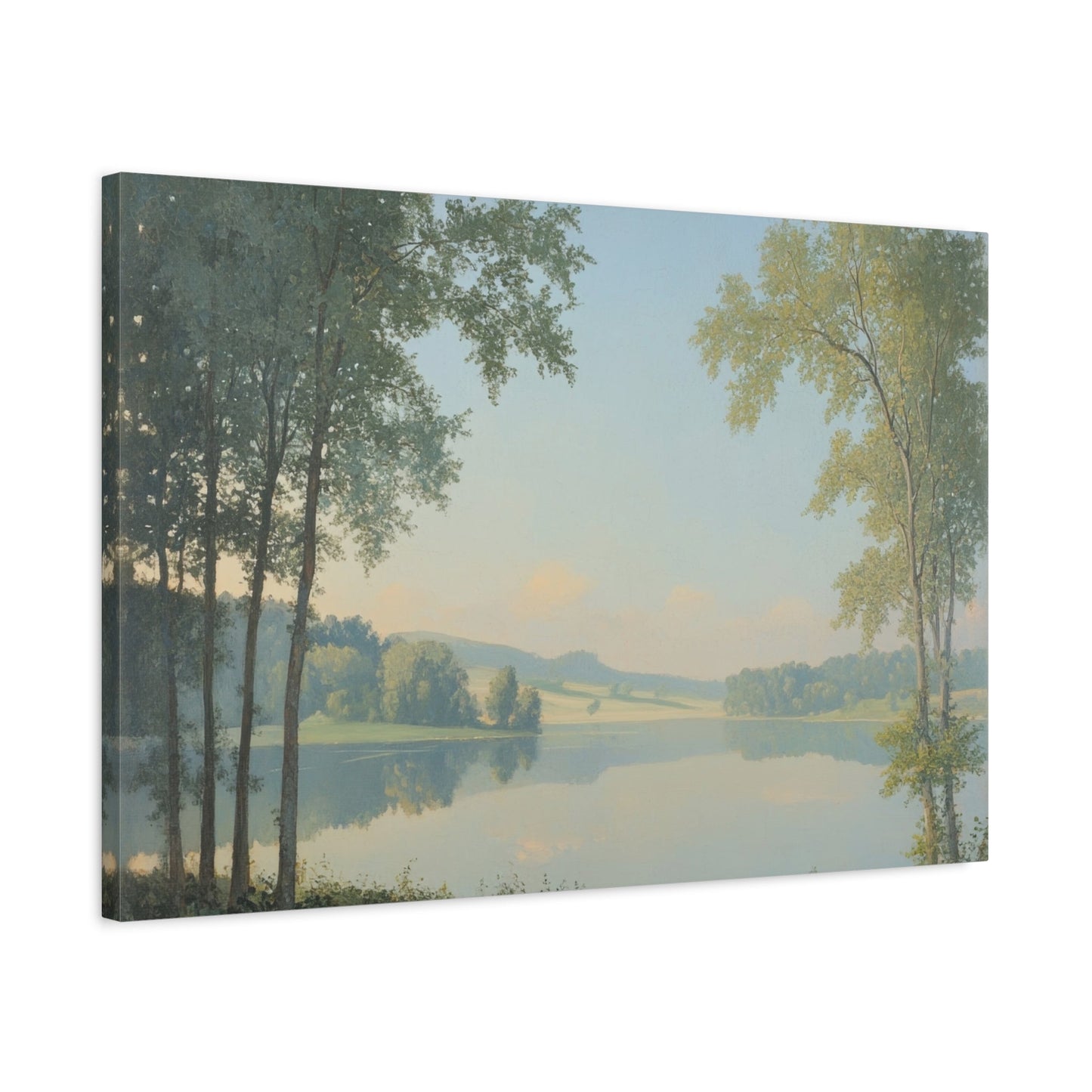 Tranquil Reflections Landscape - Limited Wall Art - Aestheticanvas