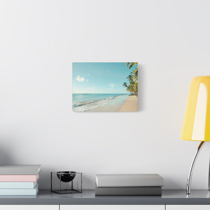 Tranquil Tropical Beach Serenity - Seascape Wall Art - Aestheticanvas