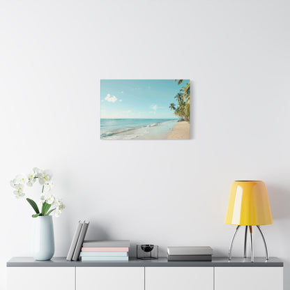 Tranquil Tropical Beach Serenity - Seascape Wall Art - Aestheticanvas