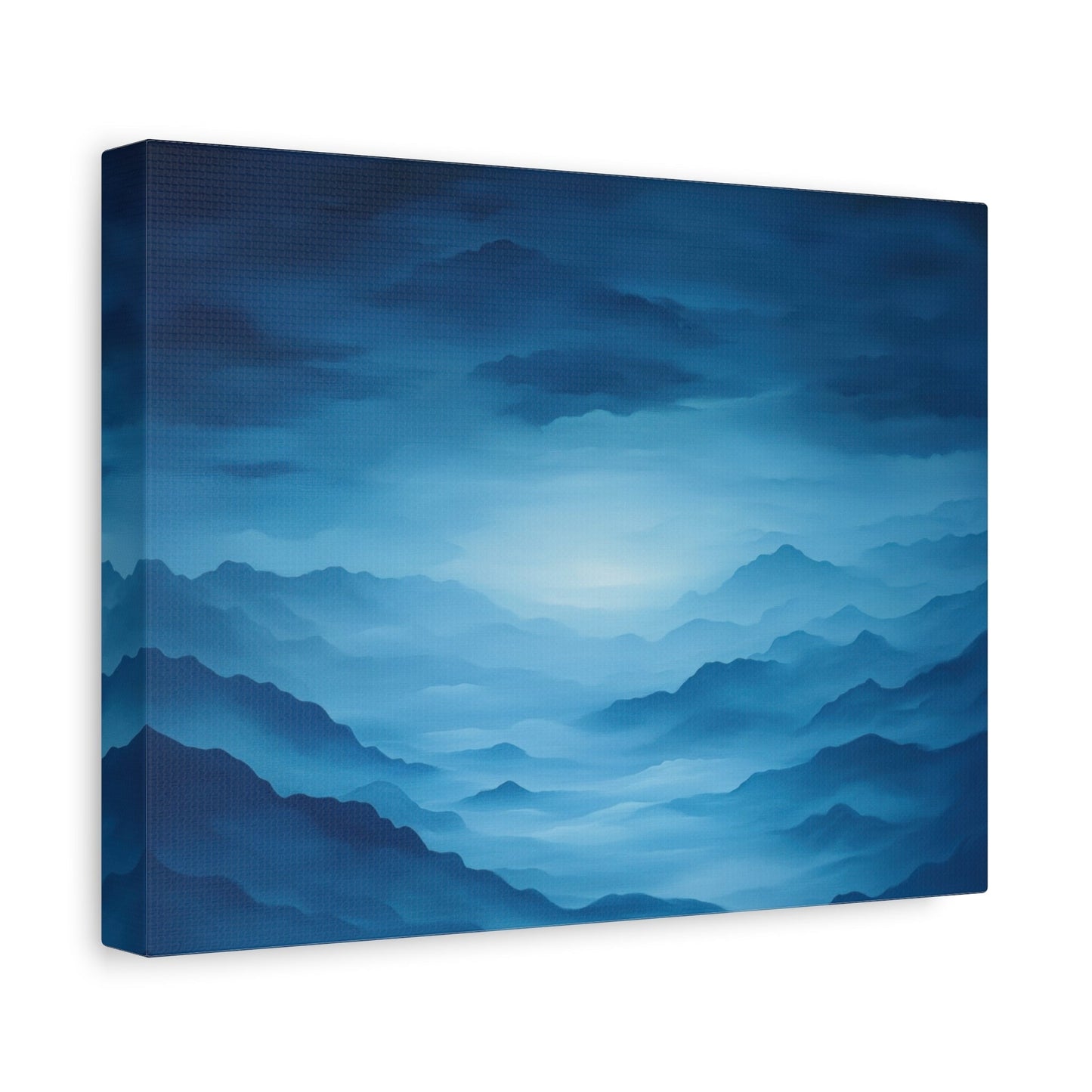 Tranquil Twilight Mountain Scene - Nature Wall Art - Aestheticanvas