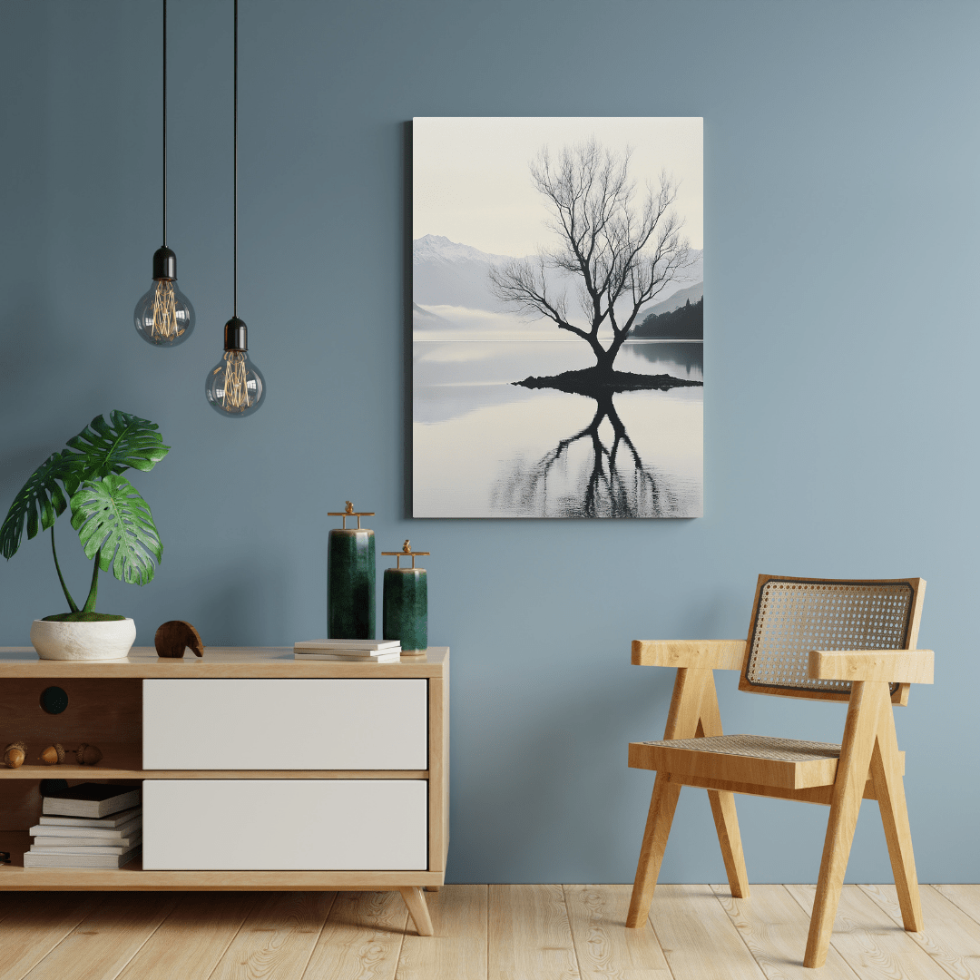 Tree of Reflection – Landscape Wall Art - Aestheticanvas