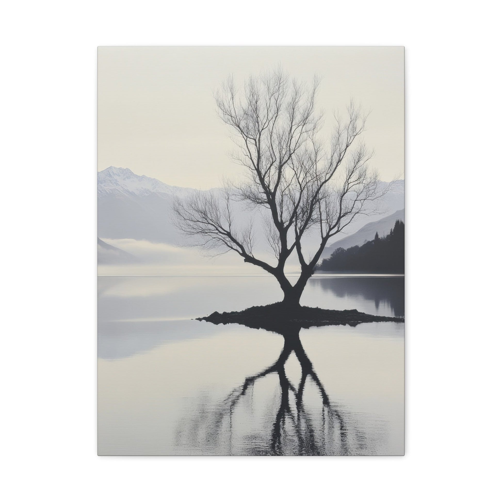 Tree of Reflection – Landscape Wall Art - Aestheticanvas