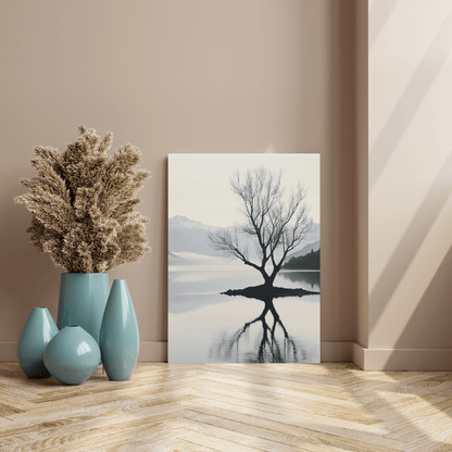 Tree of Reflection – Landscape Wall Art - Aestheticanvas