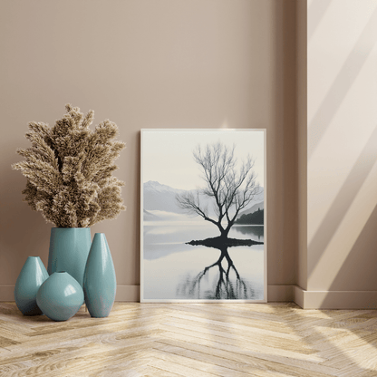 Tree of Reflection – Landscape Wall Art - Aestheticanvas