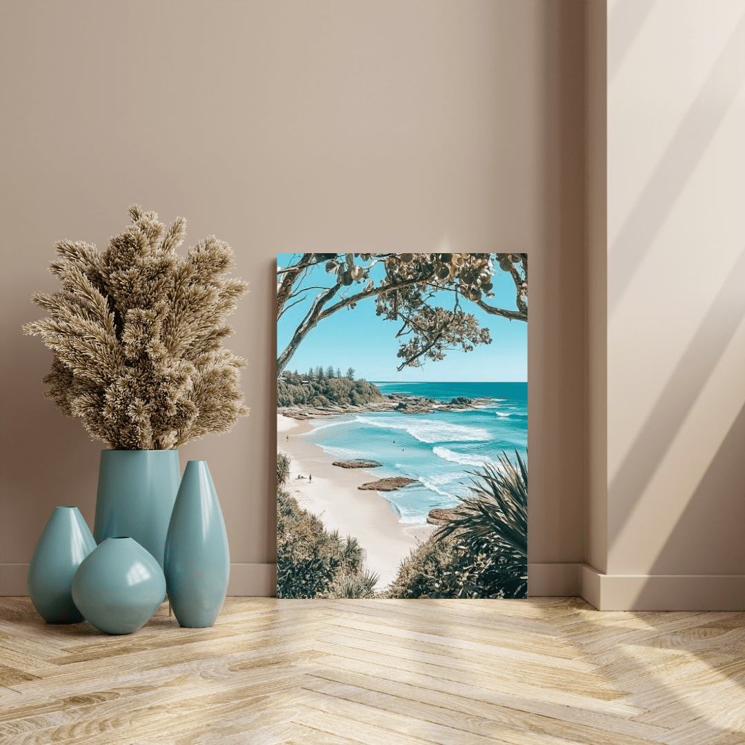 Tropical Beach Bliss - Nature Wall Art - Aestheticanvas