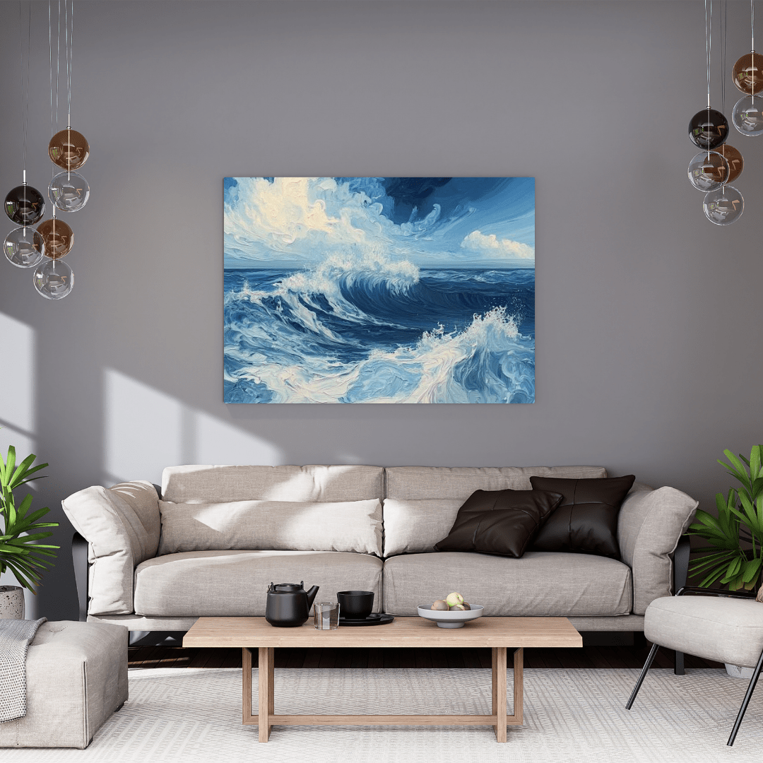 Turbulent Ocean in Motion - Sea Wall Art - Aestheticanvas