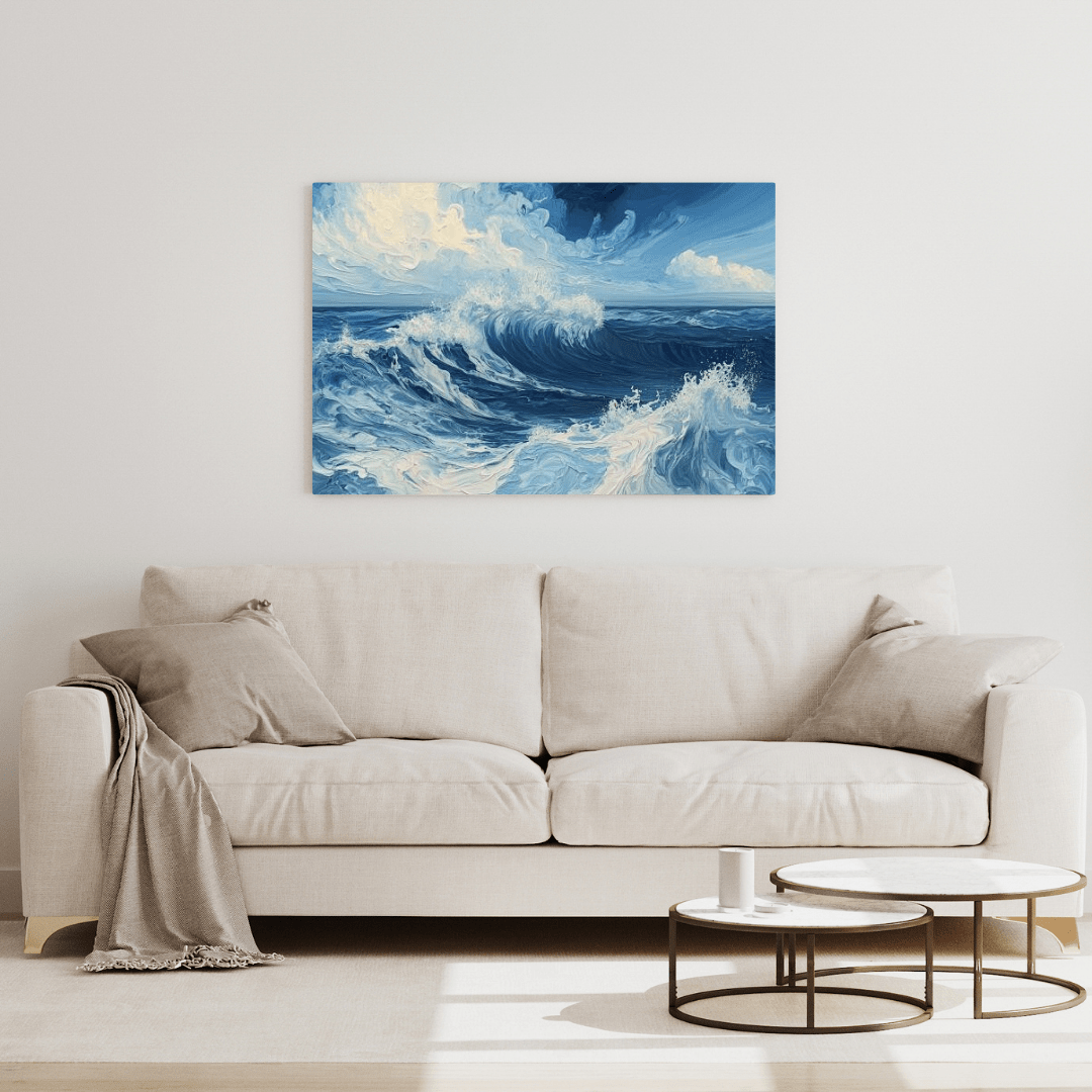 Turbulent Ocean in Motion - Sea Wall Art - Aestheticanvas