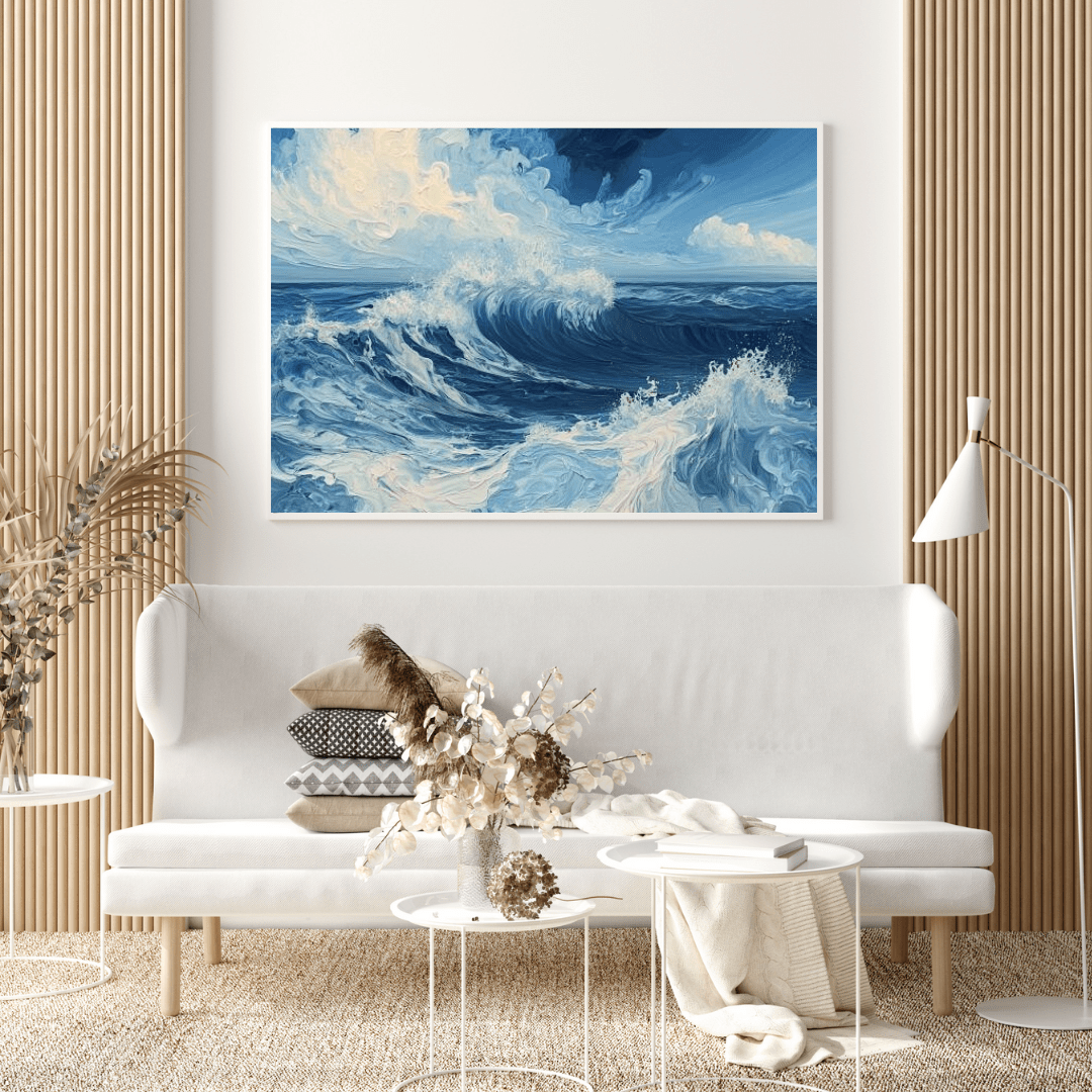 Turbulent Ocean in Motion - Sea Wall Art - Aestheticanvas