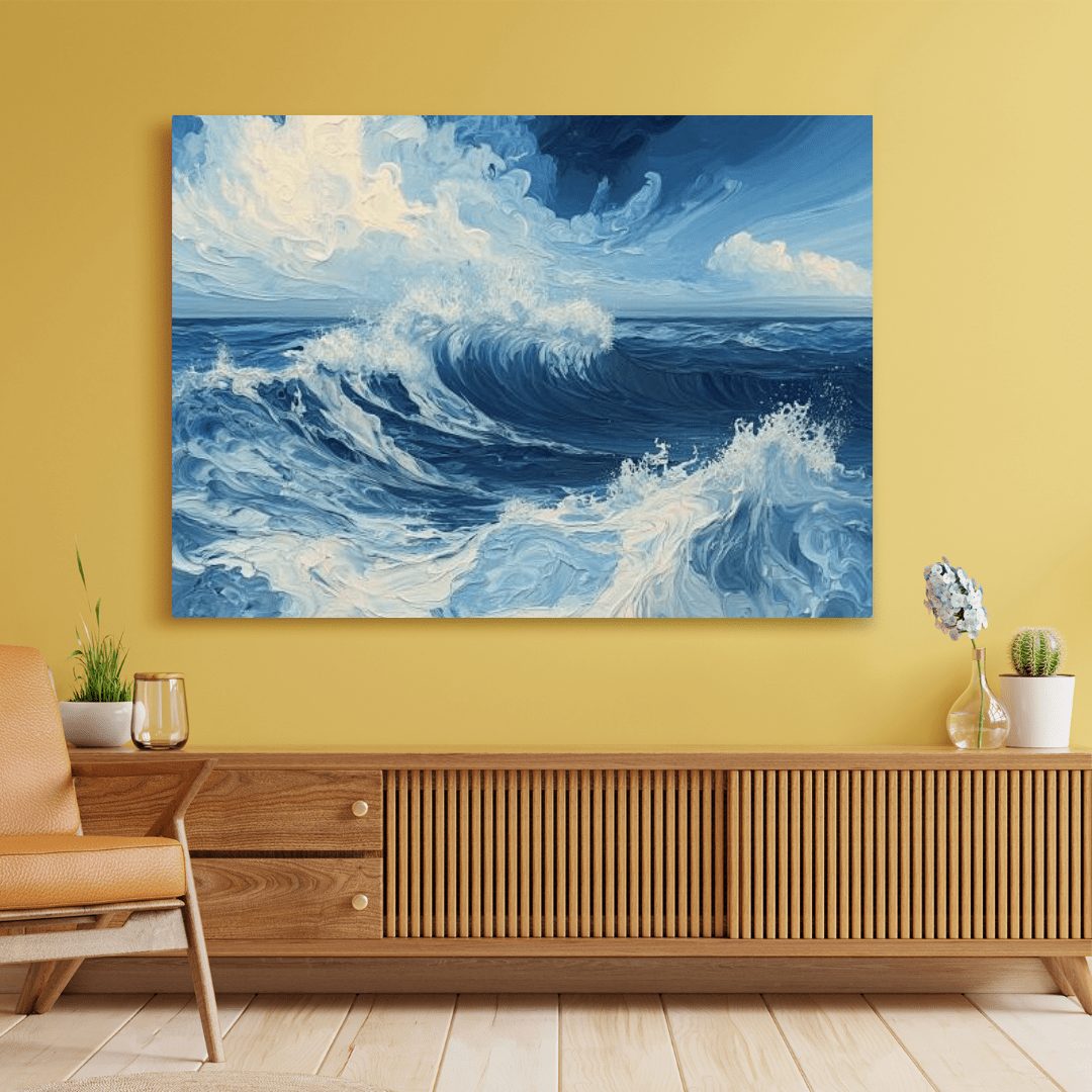 Turbulent Ocean in Motion - Sea Wall Art - Aestheticanvas