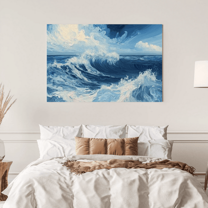 Turbulent Ocean in Motion - Sea Wall Art - Aestheticanvas