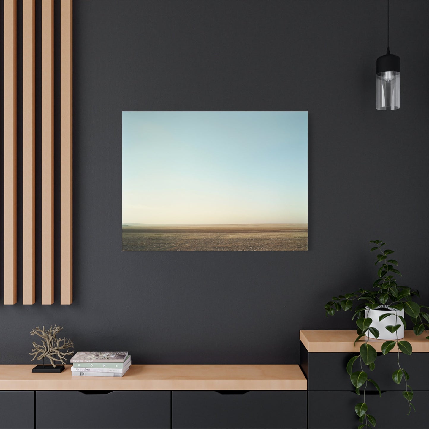 Vast Desert Tranquillity - Landscape Wall Art - Aestheticanvas