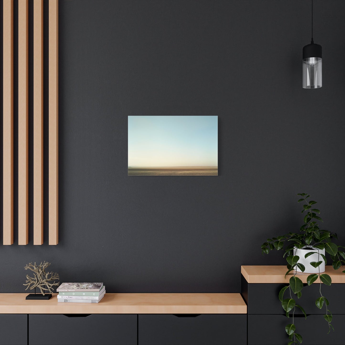 Vast Desert Tranquillity - Landscape Wall Art - Aestheticanvas