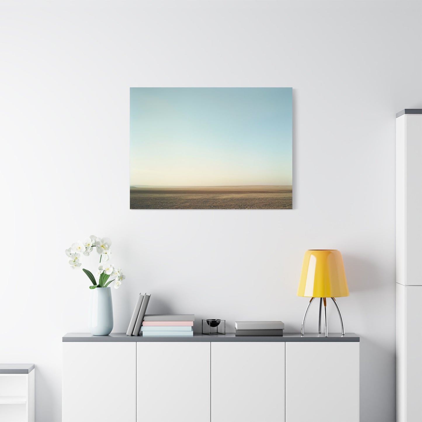 Vast Desert Tranquillity - Landscape Wall Art - Aestheticanvas