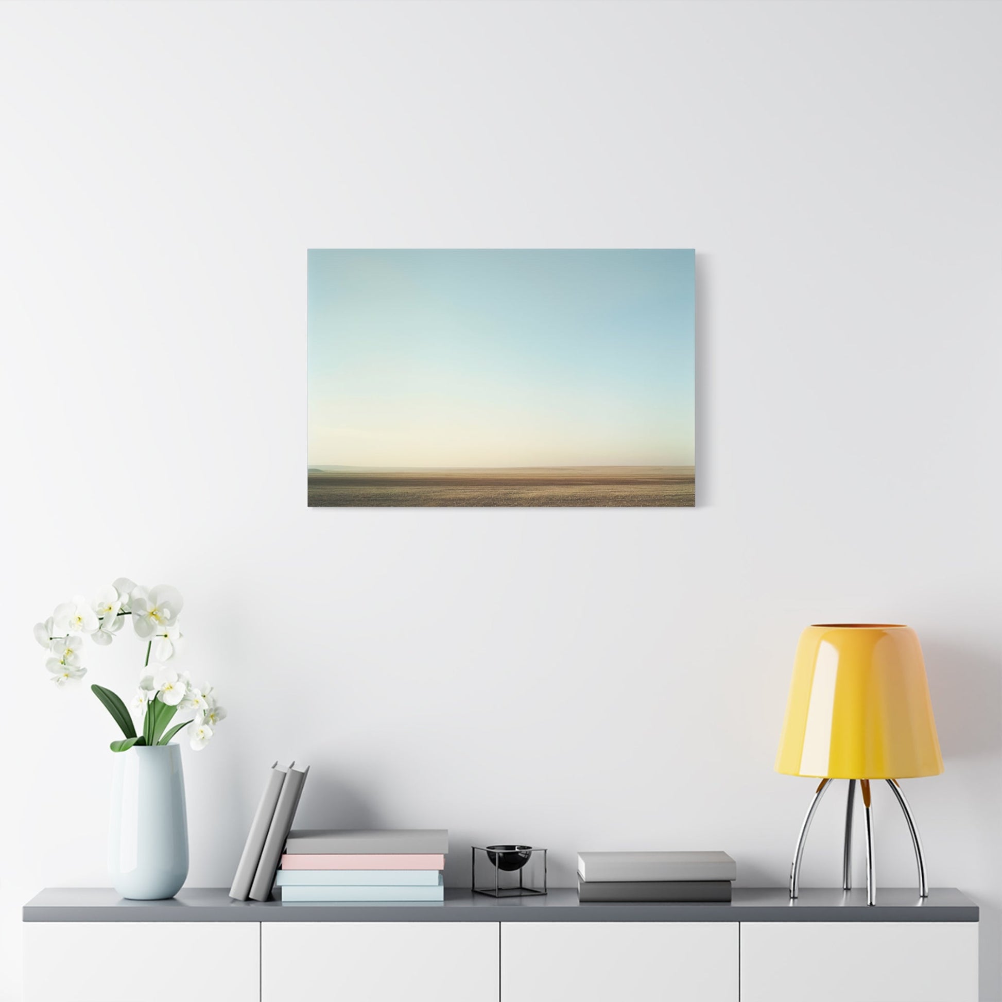 Vast Desert Tranquillity - Landscape Wall Art - Aestheticanvas