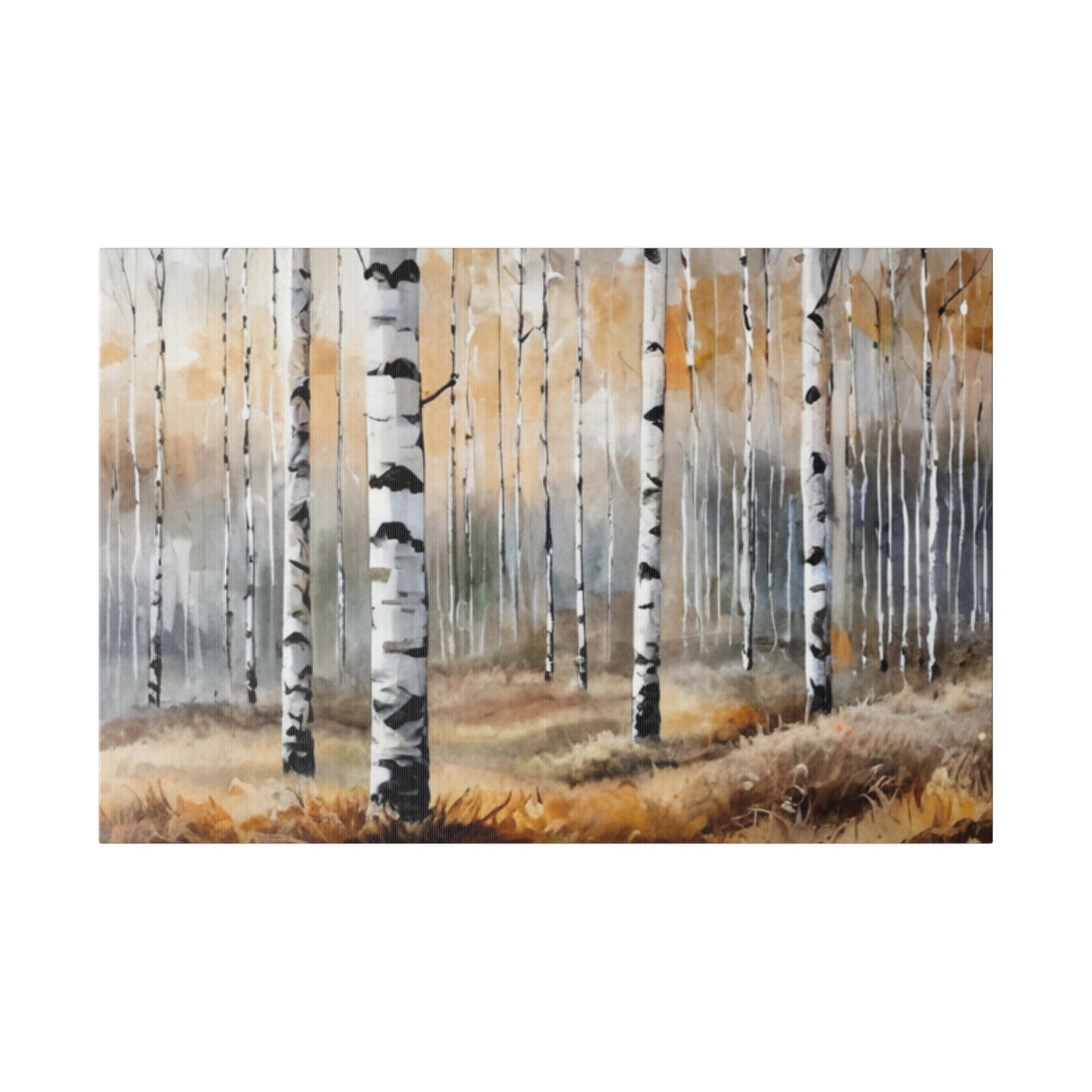 Vernal Birch Forest - Wall Art - Aestheticanvas