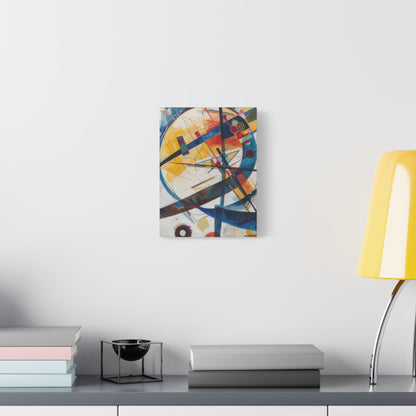 Vibrant Geometric Harmony - Abstract Wall Art - Aestheticanvas