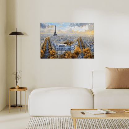 View Of Paris - City Wall Art - Aestheticanvas