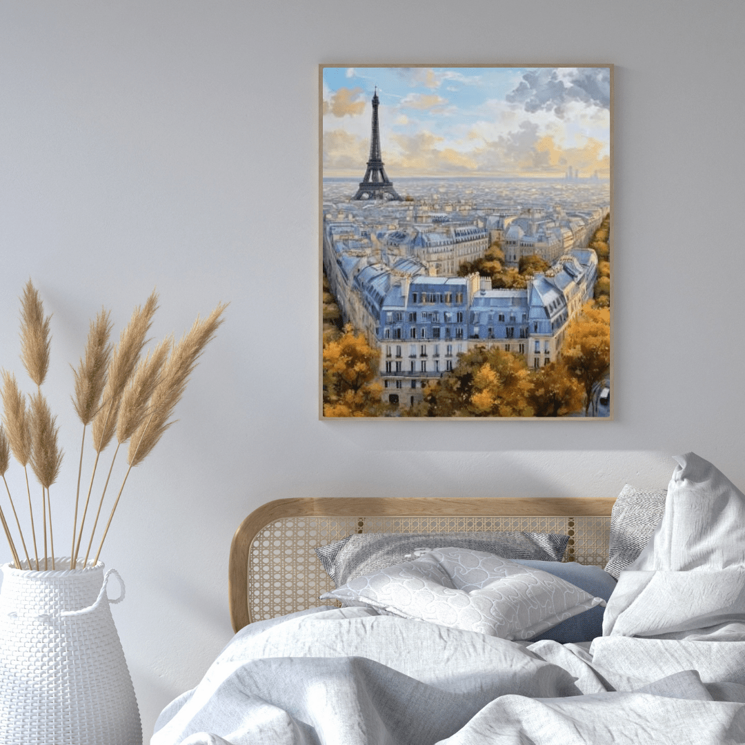 View Of Paris - City Wall Art - Aestheticanvas