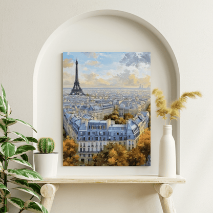 View Of Paris - City Wall Art - Aestheticanvas