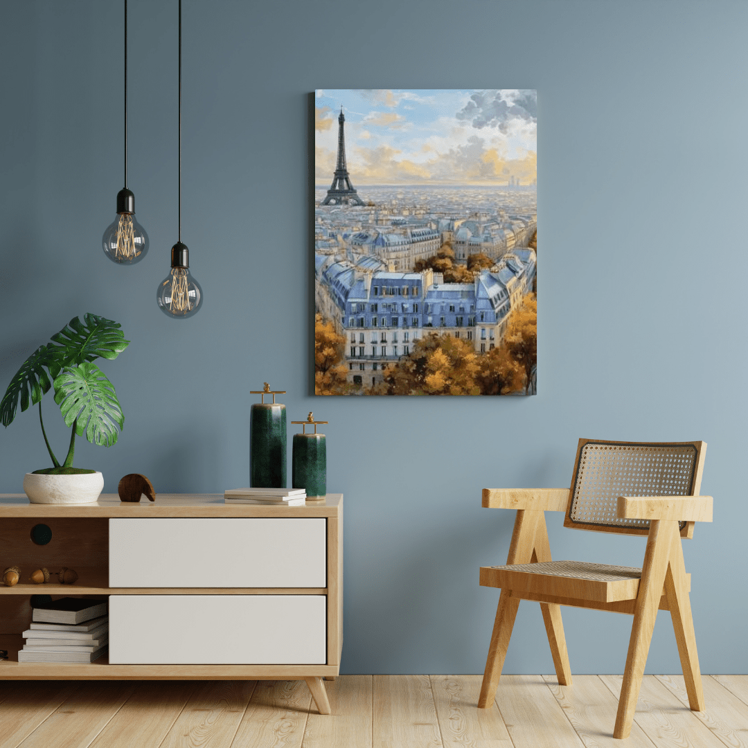 View Of Paris - City Wall Art - Aestheticanvas