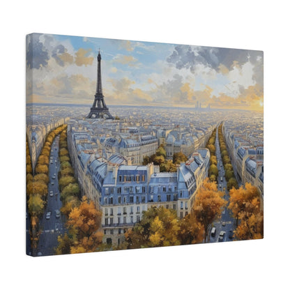 View Of Paris - City Wall Art - Aestheticanvas