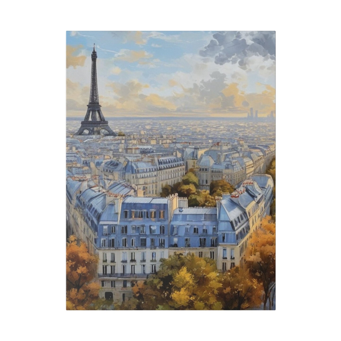 View Of Paris - City Wall Art - Aestheticanvas