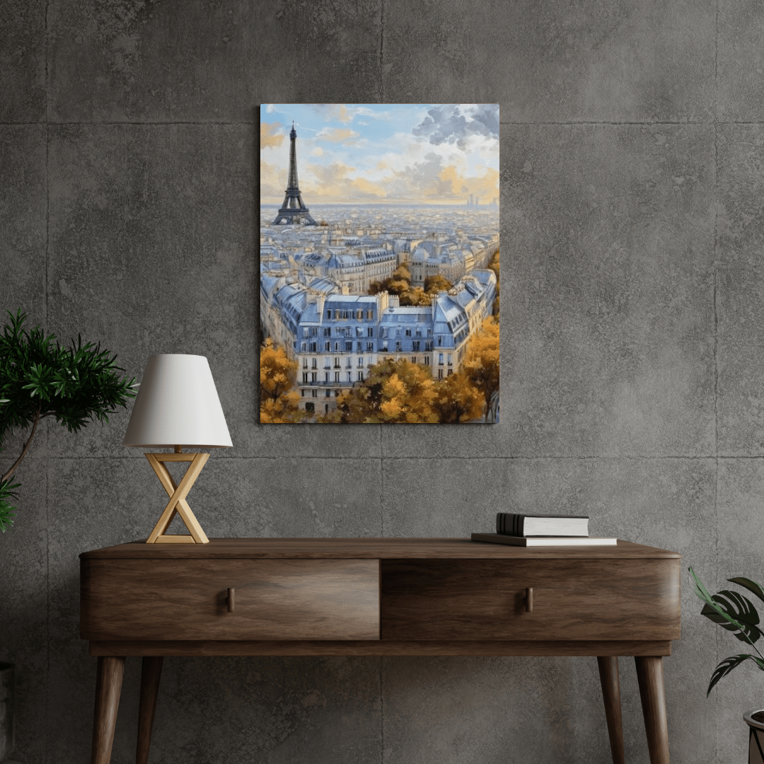 View Of Paris - City Wall Art - Aestheticanvas