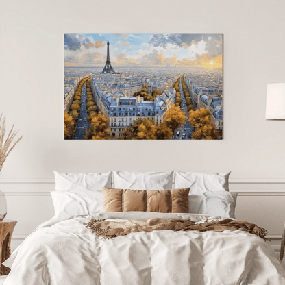 View Of Paris - City Wall Art - Aestheticanvas