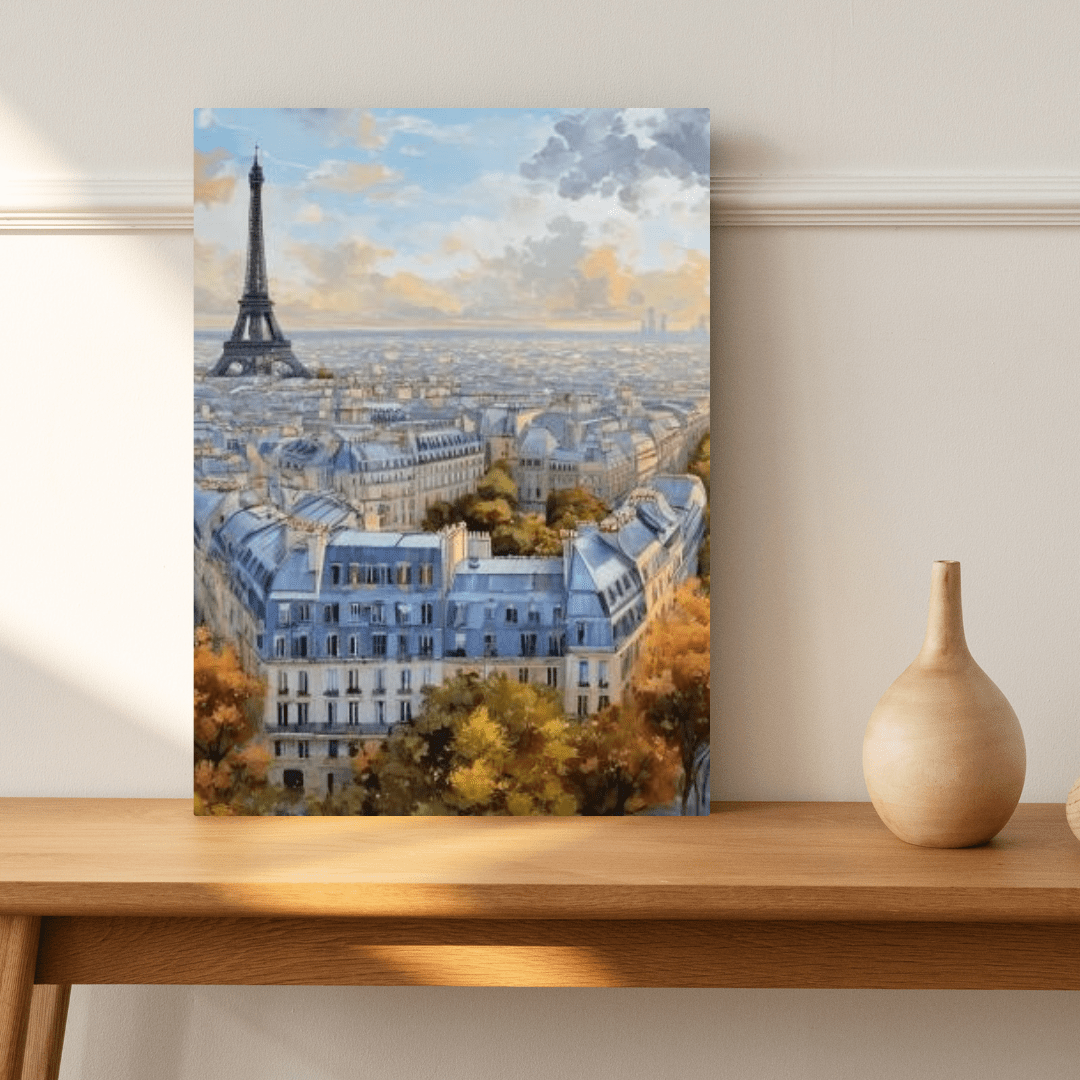 View Of Paris - City Wall Art - Aestheticanvas