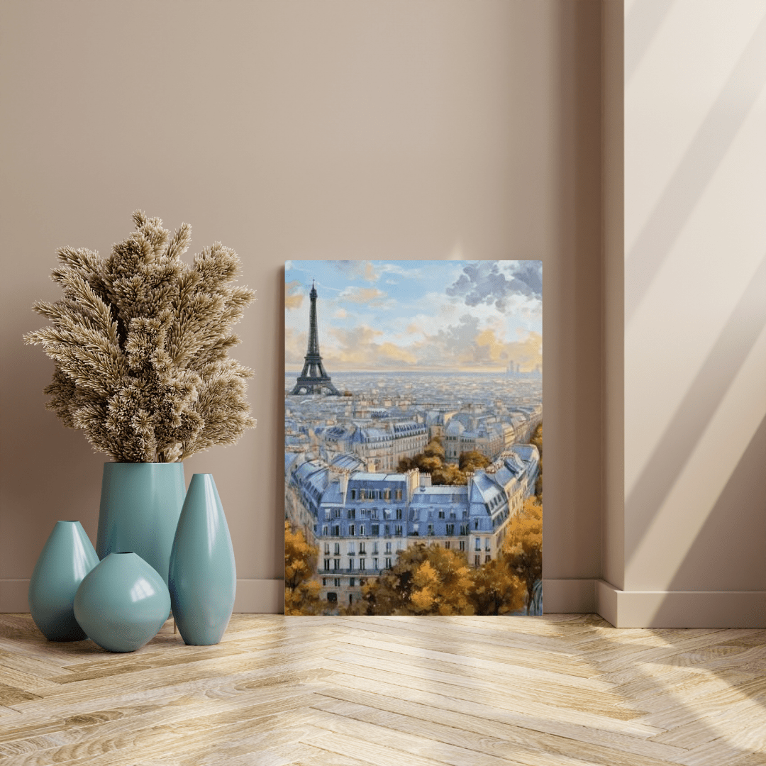 View Of Paris - City Wall Art - Aestheticanvas