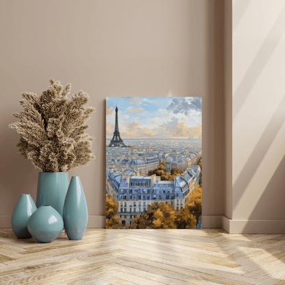 View Of Paris - City Wall Art - Aestheticanvas