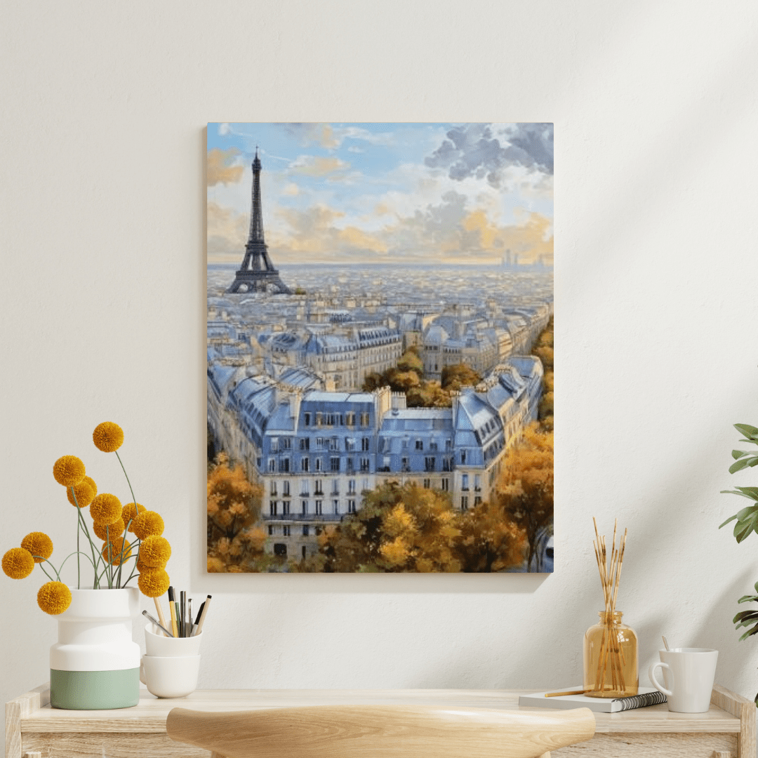 View Of Paris - City Wall Art - Aestheticanvas