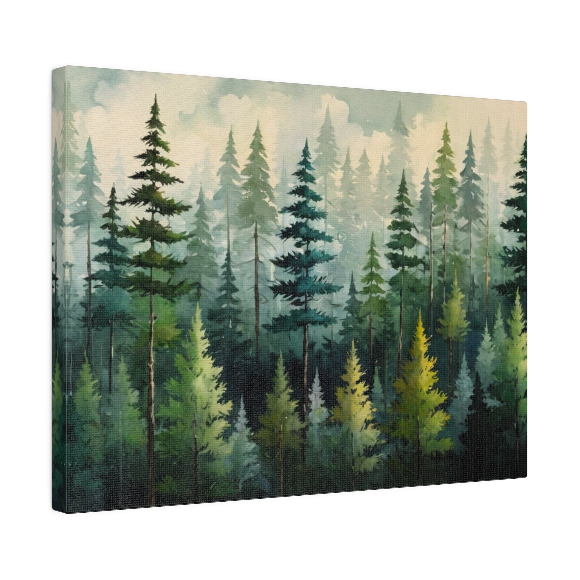 Whispering Pines - Forest Wall Art - Aestheticanvas