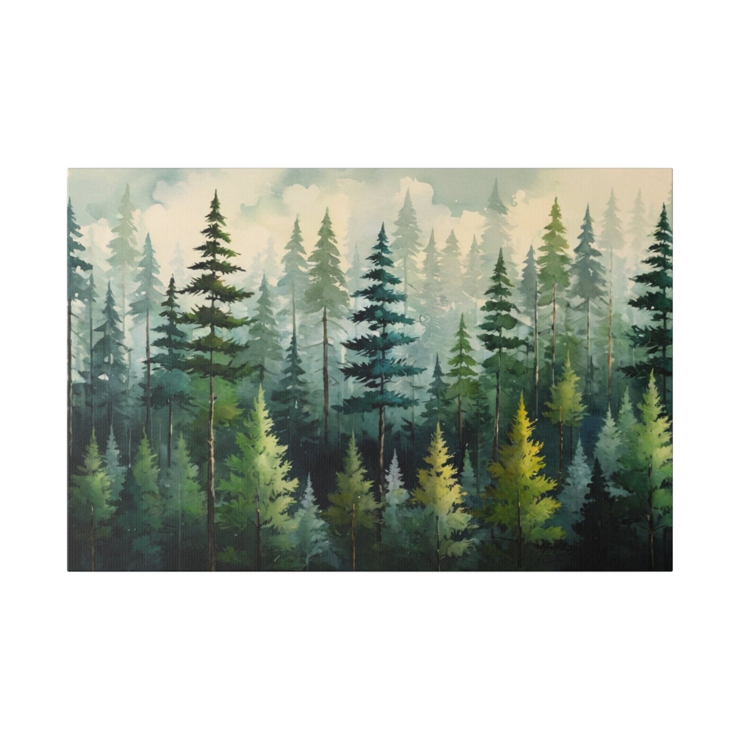 Whispering Pines - Forest Wall Art - Aestheticanvas