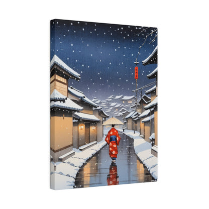 Winter In Kyoto Japan - Wall Art - Aestheticanvas