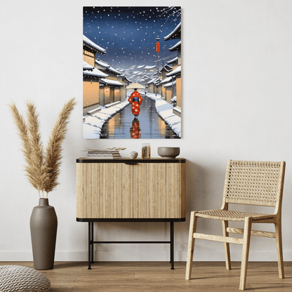 Winter In Kyoto Japan - Wall Art - Aestheticanvas