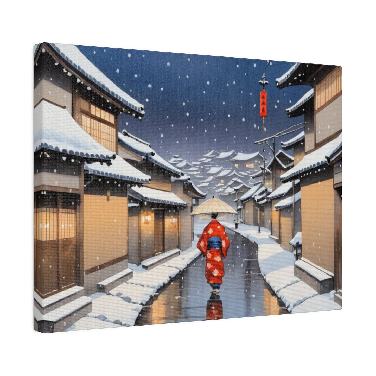 Winter In Kyoto Japan - Wall Art - Aestheticanvas