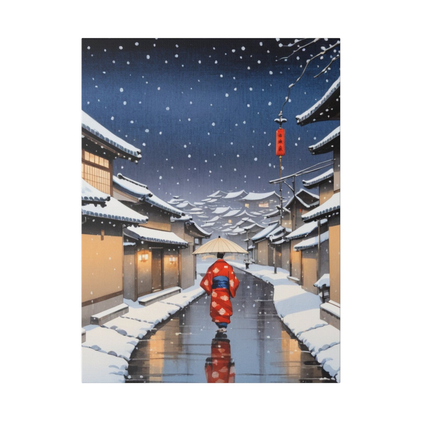 Winter In Kyoto Japan - Wall Art - Aestheticanvas