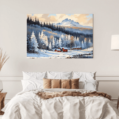 Winter In The Forest - Wall Art - Aestheticanvas